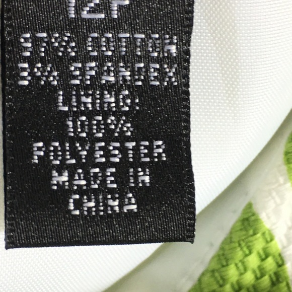 Kim Rogers Polka Dot Dress Tie Waist Spring 12P - Picture 6 of 7